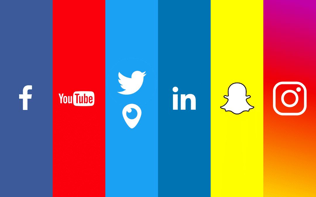 Major Social Platform logos 